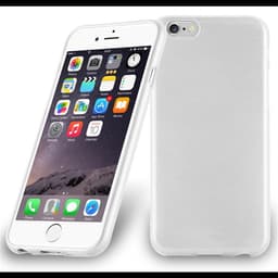 iPhone 6 / 6S silikondeksel cover (sølv)