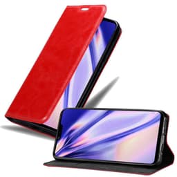 LG G8 ThinQ lommebokdeksel case (rød)