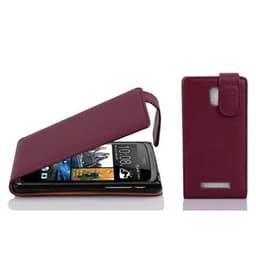 HTC Desire 500 Deksel Cover Etui (lilla)