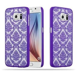 Samsung Galaxy S6 Hardt Deksel Cover (lilla)