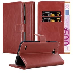 LG X POWER 2 lommebokdeksel etui (rød)