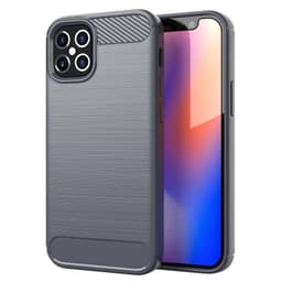 Deksel iPhone 12 / 12 PRO ultra slim (grå)