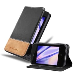 iPhone 4 / 4S Deksel Case Cover (svart)