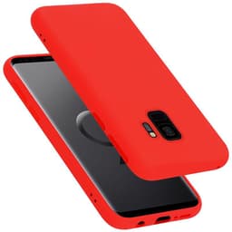 Samsung Galaxy S9 silikondeksel case (rød)