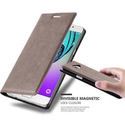 Samsung Galaxy A5 2016 lommebokdeksel case (brun)