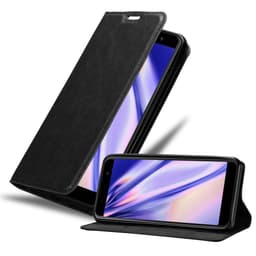 WIKO LENNY 5 lommebokdeksel case (svart)