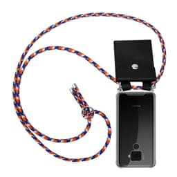 Huawei MATE 30 LITE Deksel med Halskjede (blå)