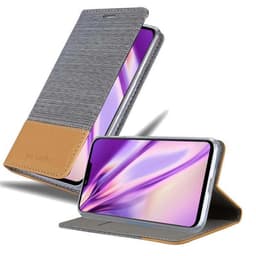 LG G8 ThinQ lommebokdeksel etui (grå)