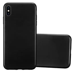 iPhone XS MAX silikondeksel cover (svart)