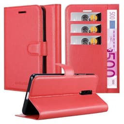 OnePlus 6T Deksel Etui Case (rød)