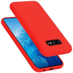 Samsung Galaxy S10e silikondeksel case (rød)