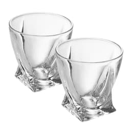 2x Whiskyglass Gammeldags Whisky Krystallglass