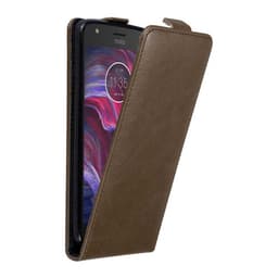 Motorola MOTO X4 deksel flip cover (brun)