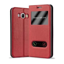 Samsung Galaxy J5 2016 lommebokdeksel cover (rød)