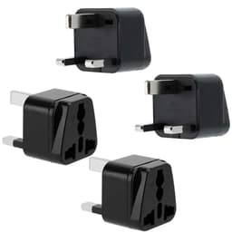 4x Socket Adapter Reise Plug Converter (uk type g)