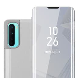 OnePlus Nord lommebokdeksel etui (sølv)