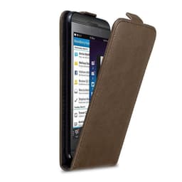 Blackberry Z10 deksel flip cover (brun)