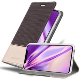 iPhone X / XS lommebokdeksel etui (grå)