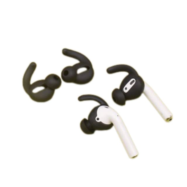 Ørekroker ørepropper for bedre feste av AirPods/AirPods 2 Sort