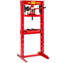 Verkstedpresse 12t - rød