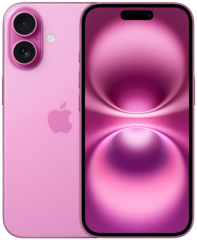 iPhone 16 – 5G smarttelefon 128GB (rosa)