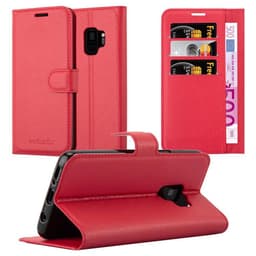 Samsung Galaxy S9 Deksel Etui Case (rød)