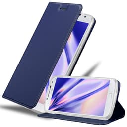 Samsung Galaxy S4 lommebokdeksel etui (blå)