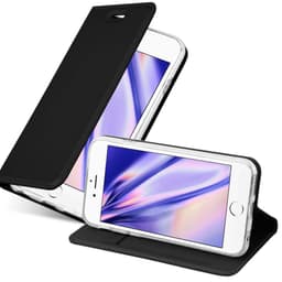 iPhone 6 PLUS / 6S PLUS lommebokdeksel etui (svart)