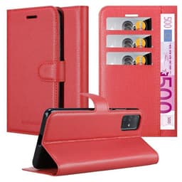 Samsung Galaxy A71 5G Deksel Etui Case (rød)