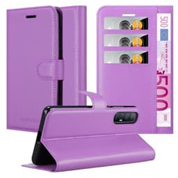 Oppo FIND X2 NEO Deksel Etui Case (lilla)