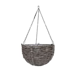 Hengende plantekasse FLETT D30xH20cm, grå