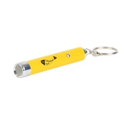 Leke for katter led peker fange lyset, 8 cm, gul