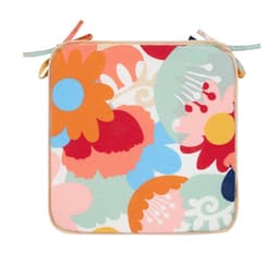 Pute til stol NORDIC FLOWER 39x39x2,5cm