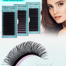 Mix Lashes - 8-15mm blandet brett Femkløverformet