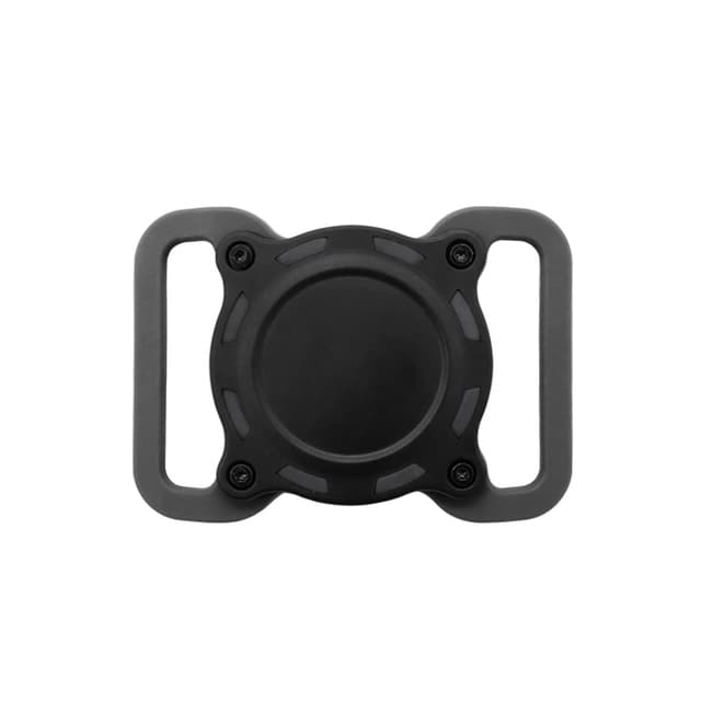 TPU AirTag Case Air Tag Holder for kjæledyr Sort M