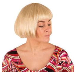 Kort parykk (blond)