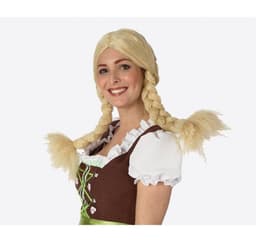Lady blond parykk