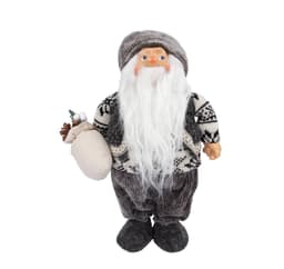 Nisse GAMMEL GRÅ, stående H42cm