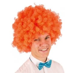 Klovneparykk oransje