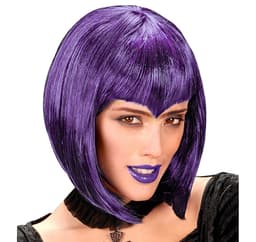 Parykk Gothic Vamp lilla