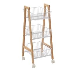 Hylle BREN 32x37xH81cm, hvit