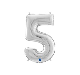 Nummer ""5"" Sølv