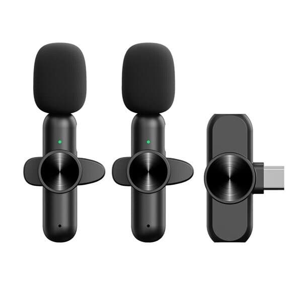 2 Trådløse Mikrofoner med mottakere USB-C - Elkjøp | Elkjøp
