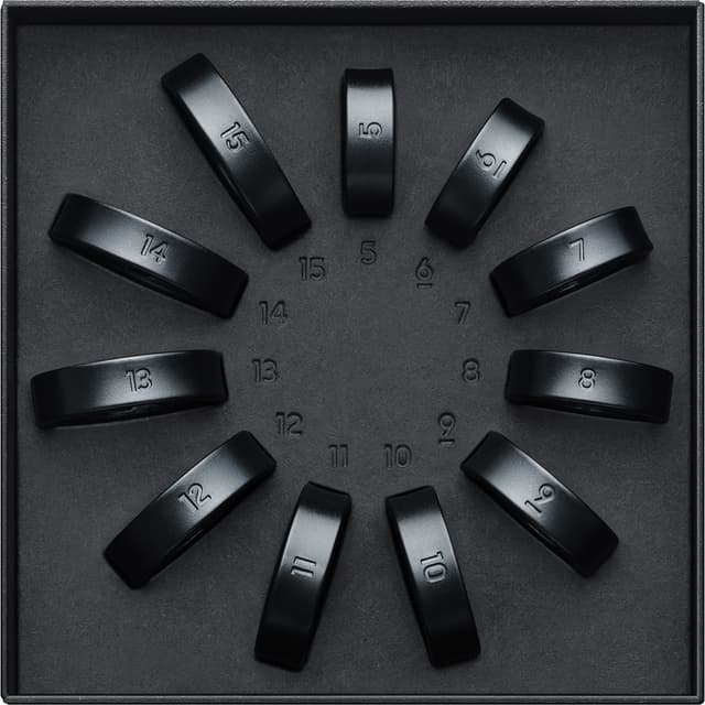 Samsung Galaxy Ring størrelsesett