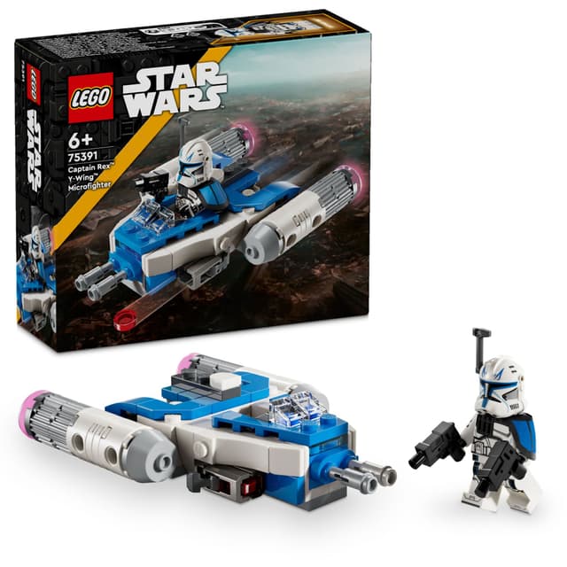 LEGO Star Wars Y-Wing-mikrojageren til Captain Rex 75391