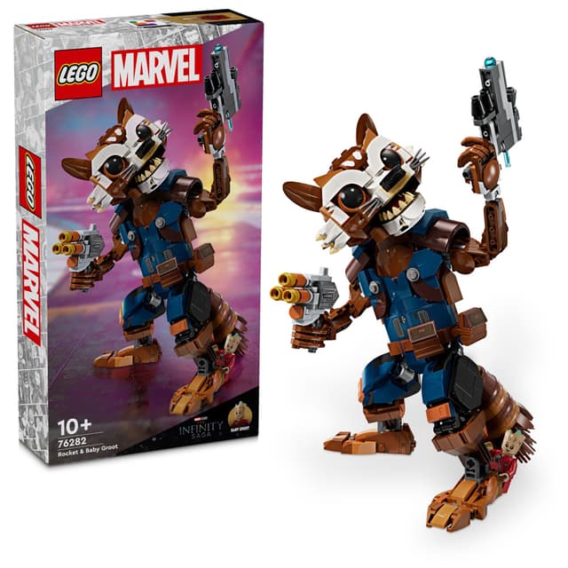 LEGO Super Heroes Rocket og Groot som liten 76282