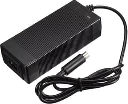 Batterilader til Xiaomi M365 elektrisk scooter, 2A, LED, svart