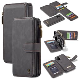 CASEME Samsung Galaxy S20 Plus Retro Lær Lommebok-deksel - Grå