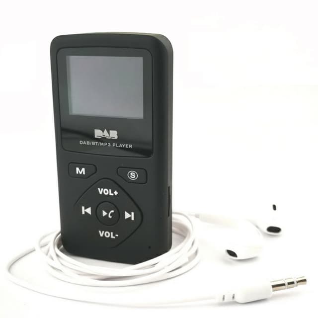 DAB Bluetooth Digital MP3-spiller Støtte FM-radio TF-kort
