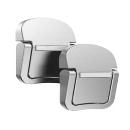 2-Pack Mini Metal Laptop Stand Sølv